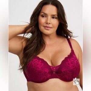 Xo plunge push-up  push-up Torrid Bra 40dd NWT